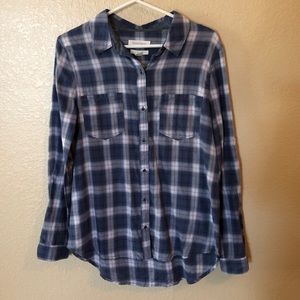 Treasure & Bond Plaid button down shirt.
